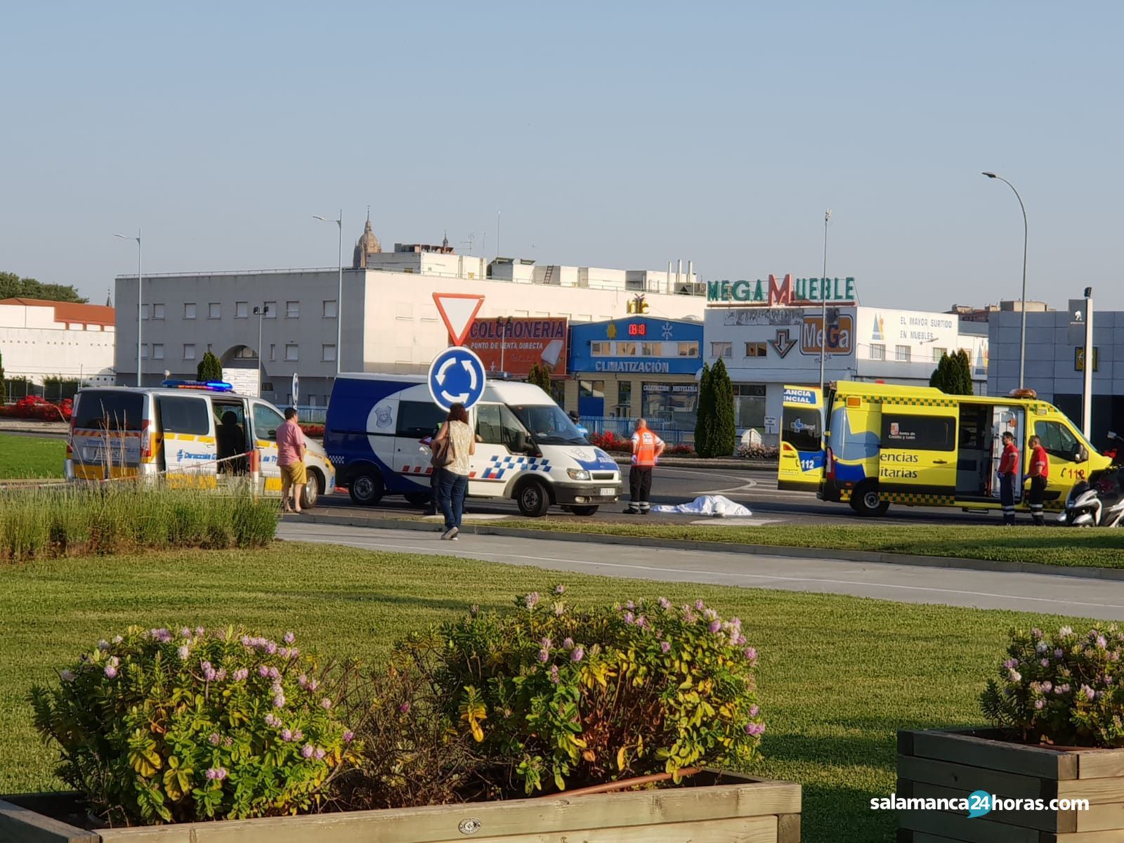 Motorista fallecido glorieta llaves de la ciudad
