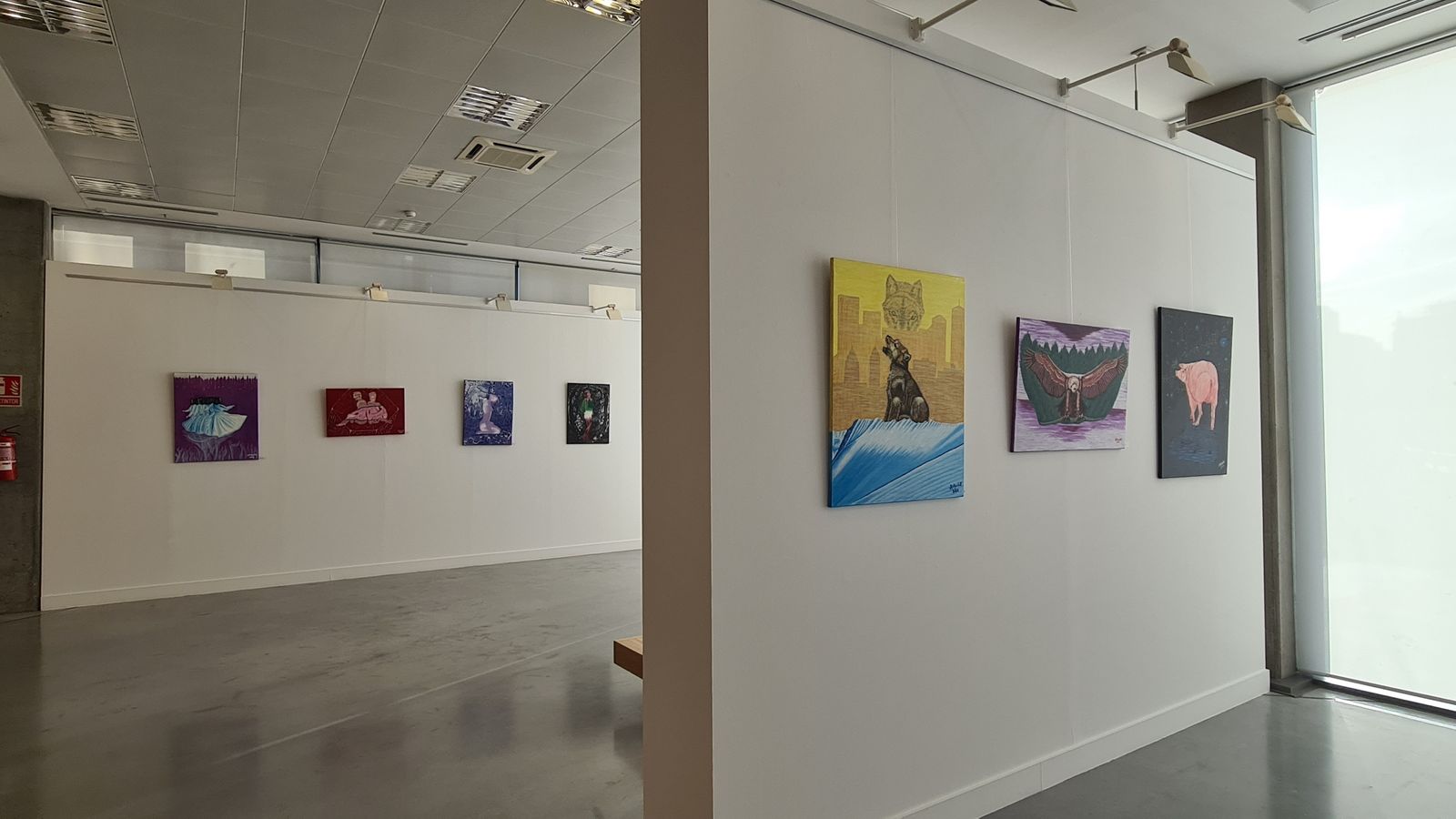 Exposición Oleos de Jose Vicente