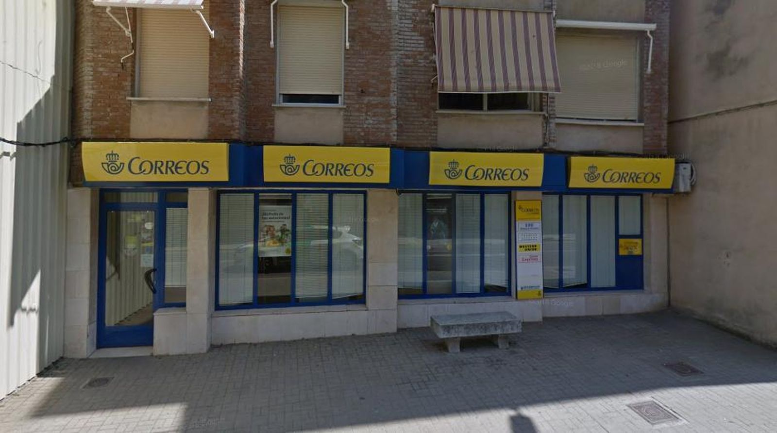 Oficina de correos en Guijuelo. Foto de archivo