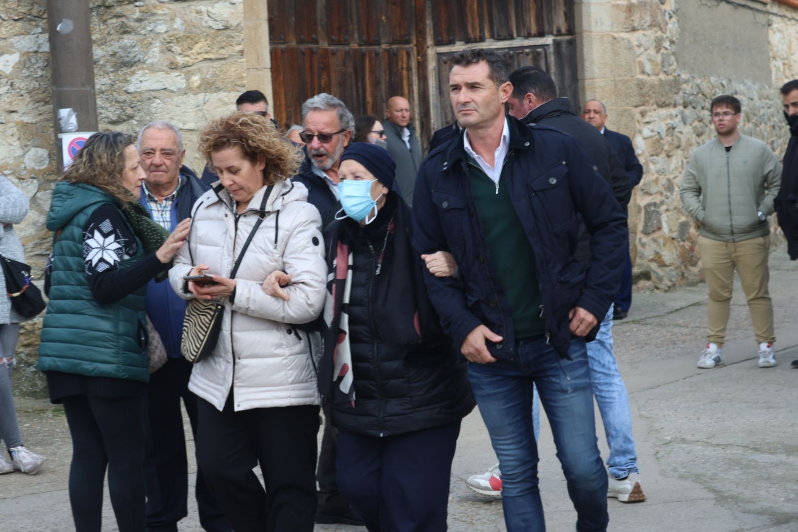Funeral del empresario Silvestre Sánchez Sierra en Aldearrodrigo