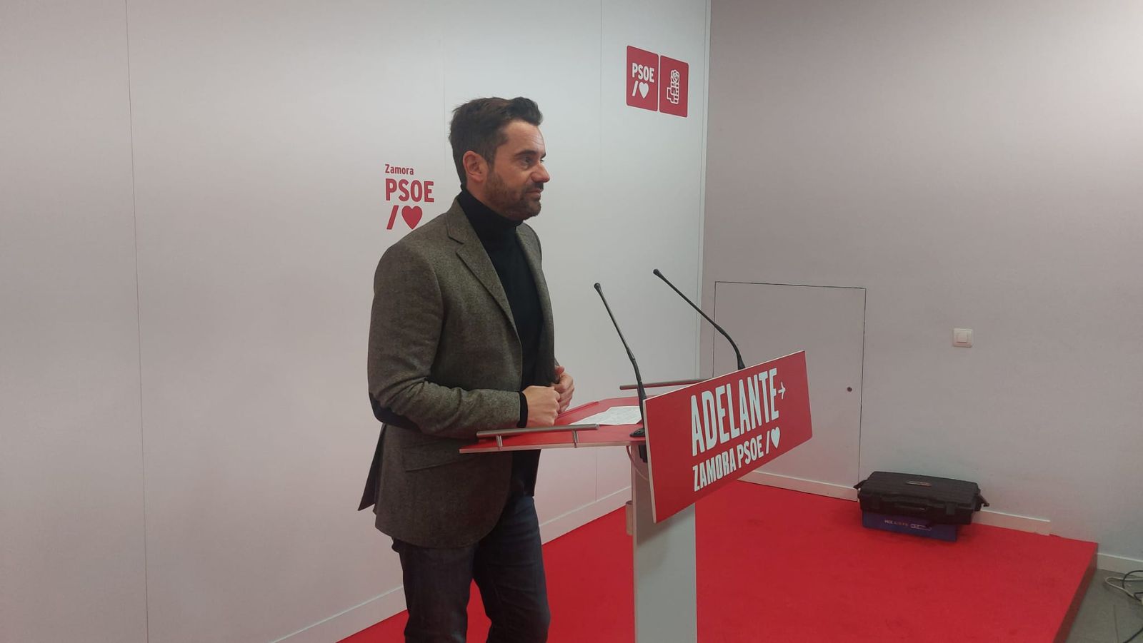 Antidio Fagúndez, en rueda de prensa Antidio Fagúndez, en rueda de prensa
