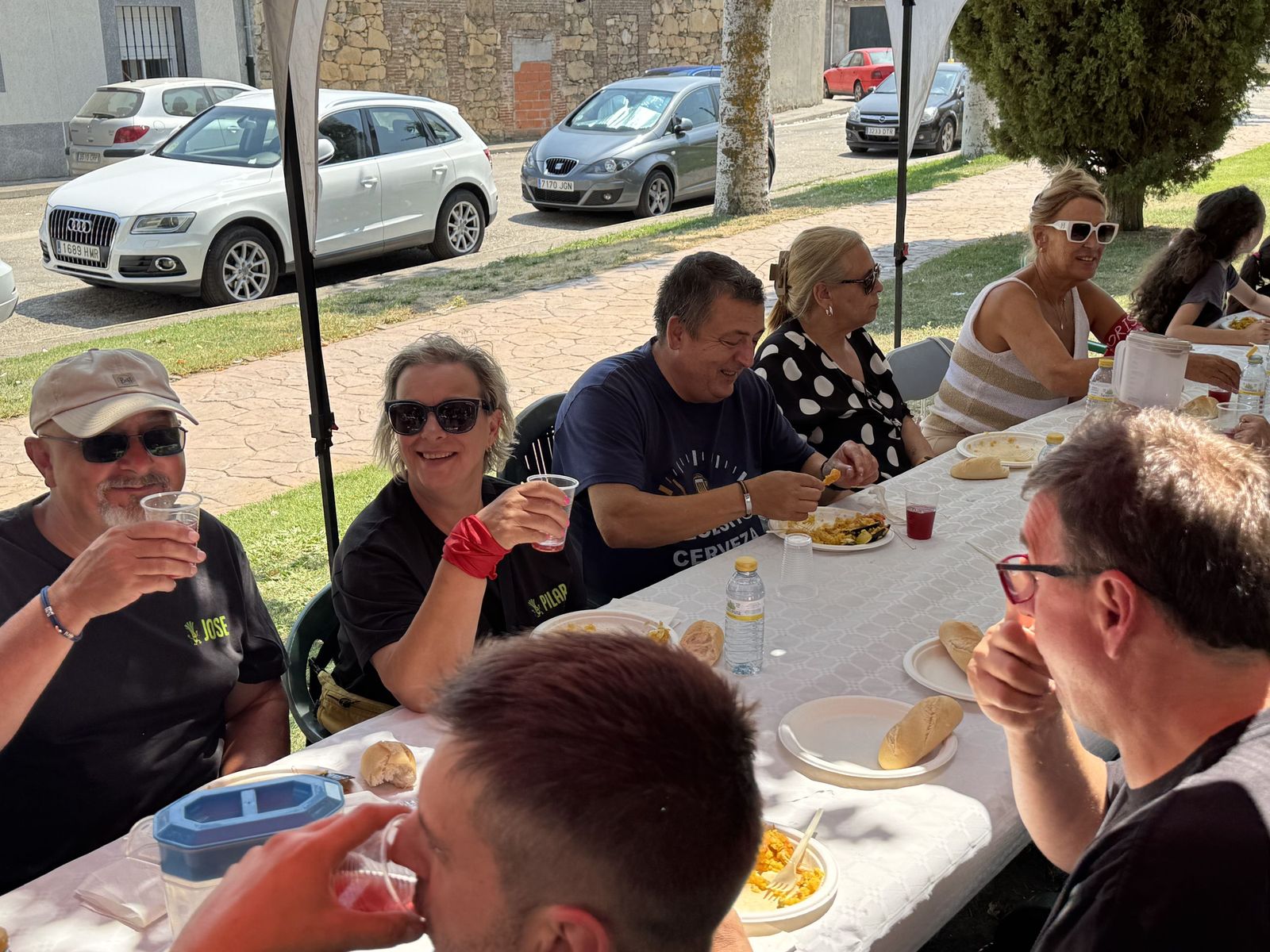 Moriscos. Degustación de la típica paella