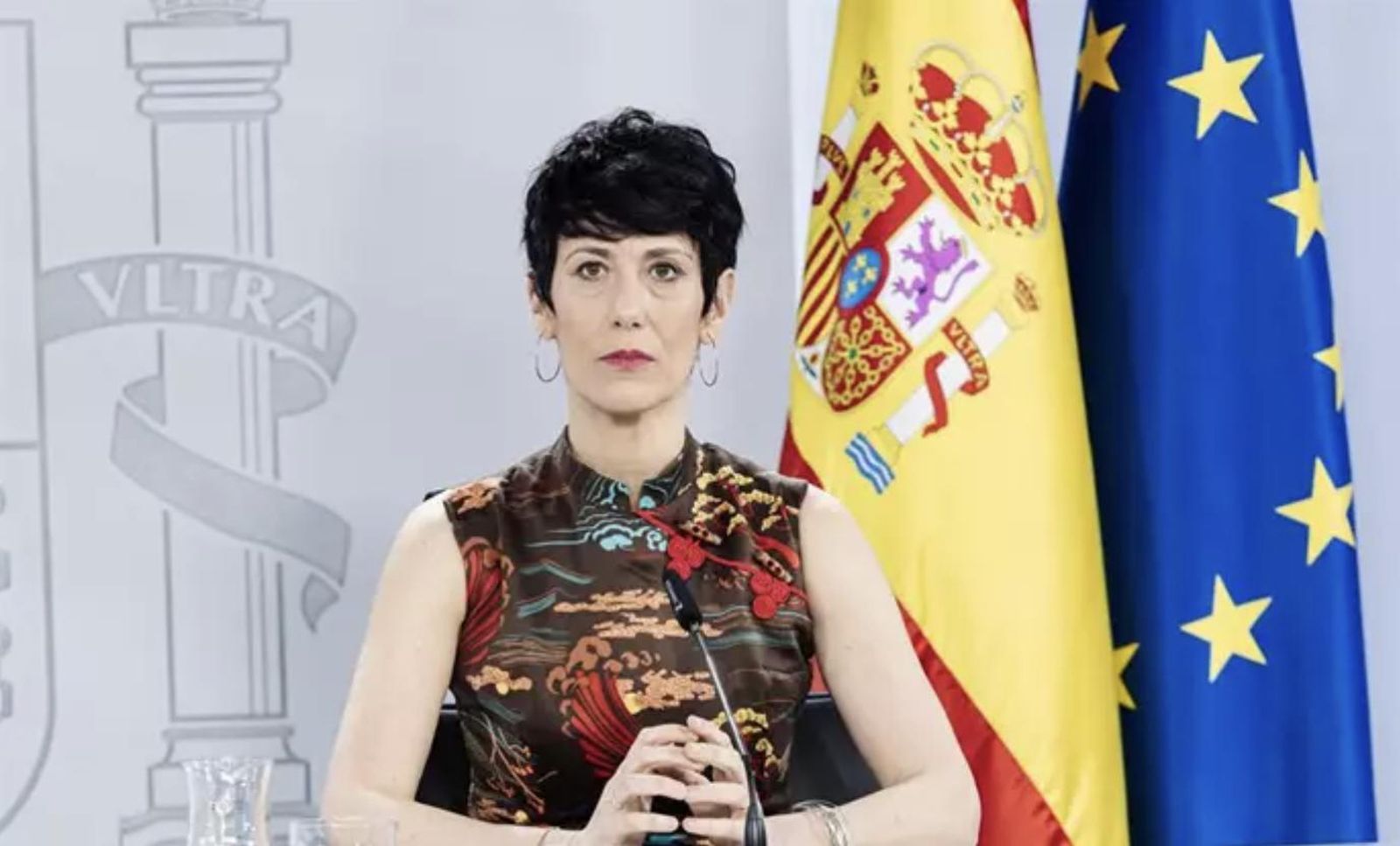 La ministra de Inclusión, Seguridad Social y Migraciones, Elma Saiz. - Carlos Luján - Europa Press
