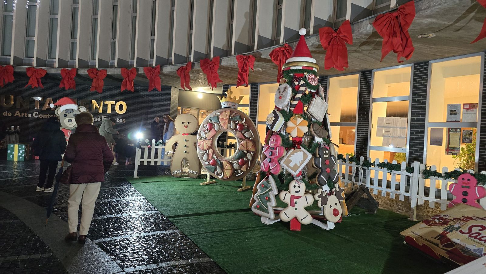 Inauguración de la Navidad en Santa Marta