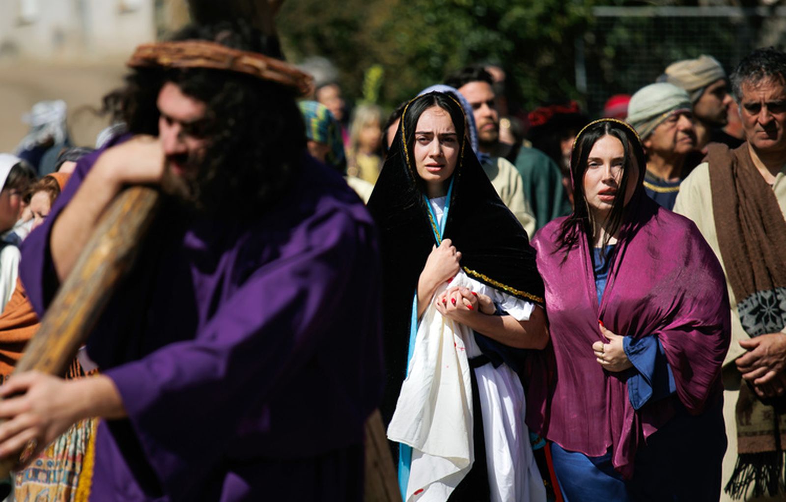 En imágenes la Pasión Viviente de Serradilla del Arroyo, declarada Fiesta de Interés Turístico Regional