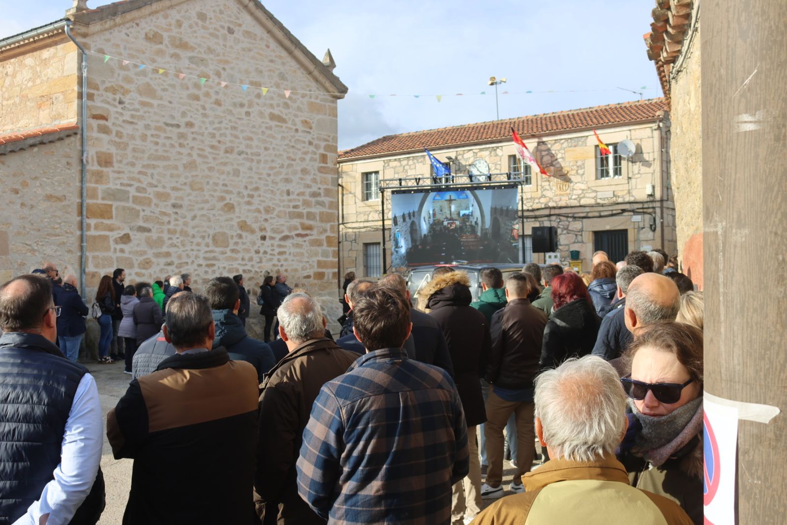 Funeral del empresario Silvestre Sánchez Sierra en Aldearrodrigo