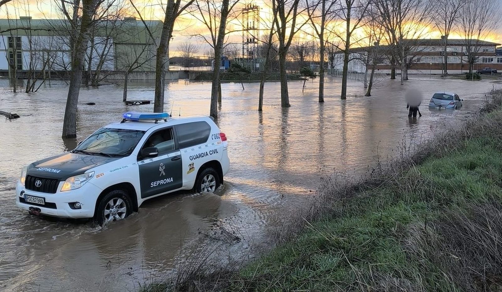 Imagen del rescate el pasado martes