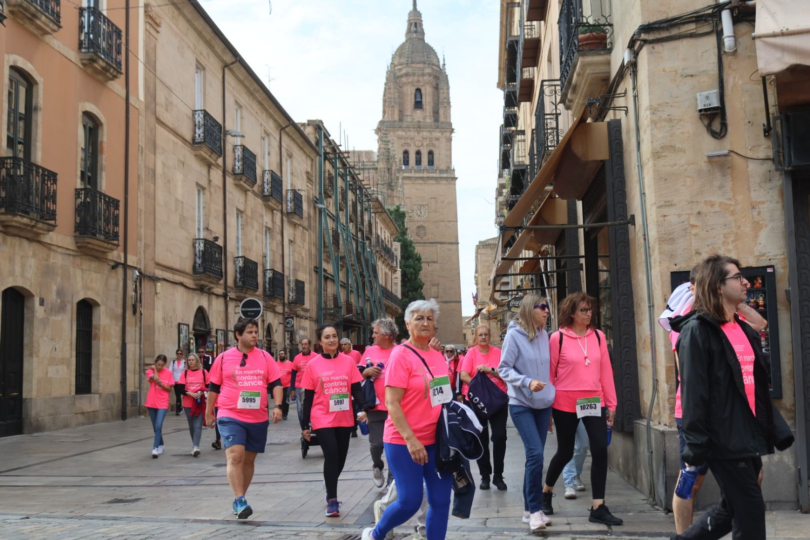 La marcha contra el cáncer vuelve a Salamanca un año más