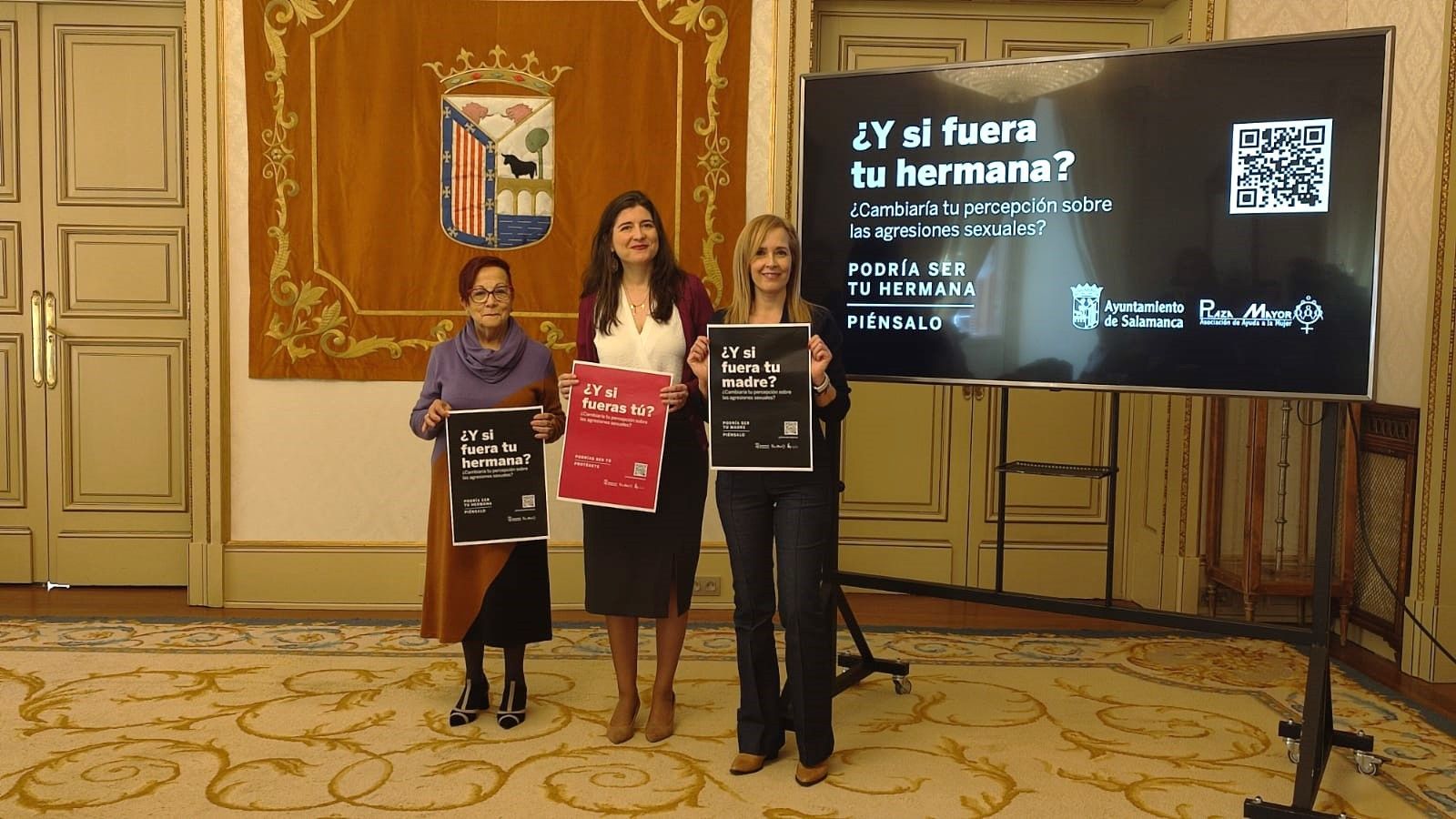 Presentación de la nueva campaña para prevenir las agresiones sexuales | Vía web ysifueratuhermana.es