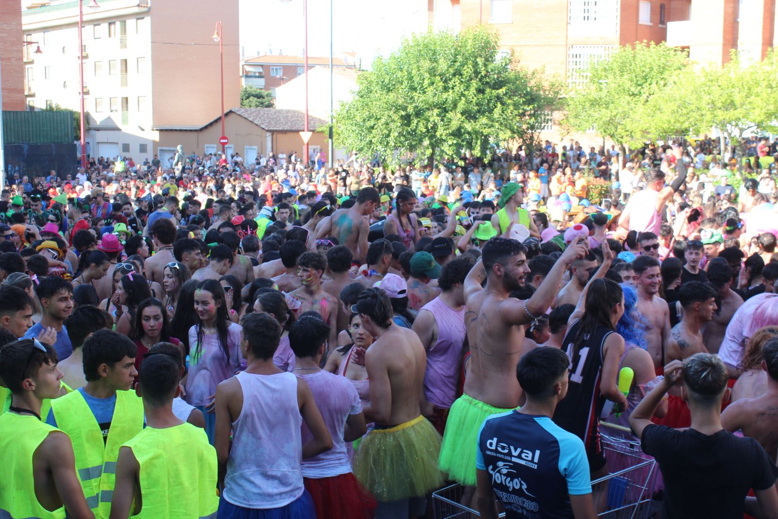 Chupinazo fiestas de Santa Marta del Tormes