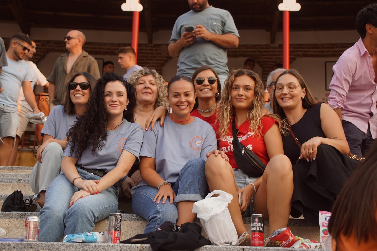 Gran ambiente en los cortes y la suelta de vaquillas de Peñaranda