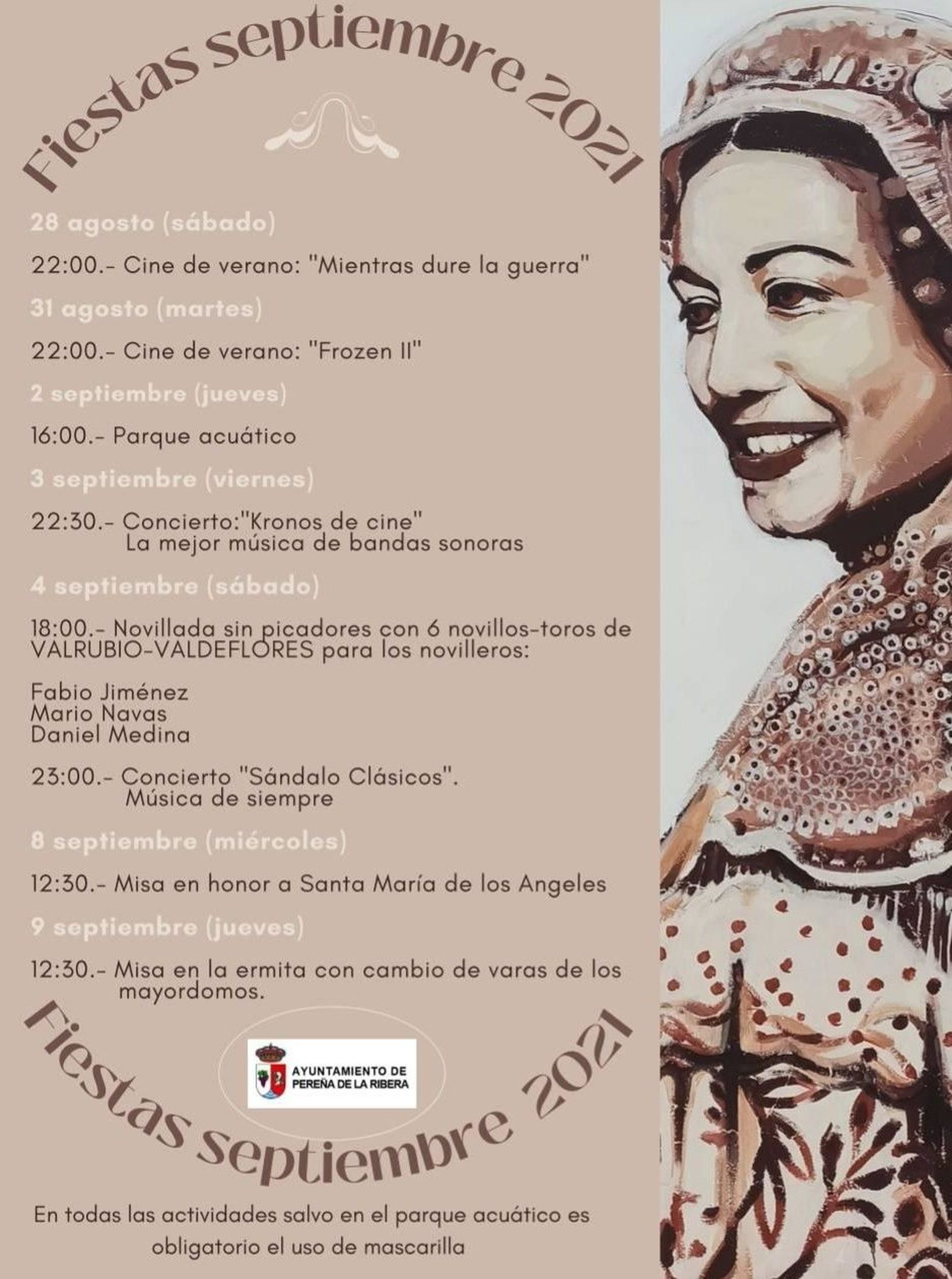 Fiestas de septiembre en Pereña