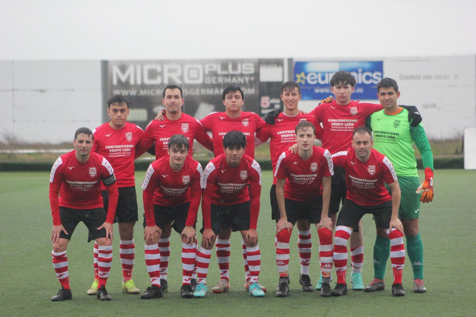 Once inicial del CD Villalpando ante el Villaralbo 'B'. Foto: Facebook CD Villalpando. Primera División Provincial de Aficionados de Zamora.