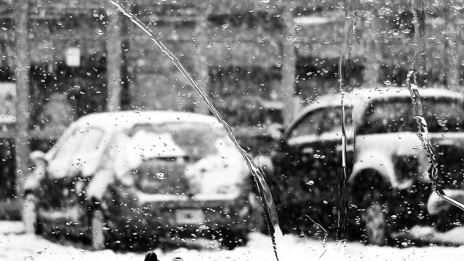 Vehículos cubiertos de nieve y hielo Vehículos cubiertos de nieve y hielo