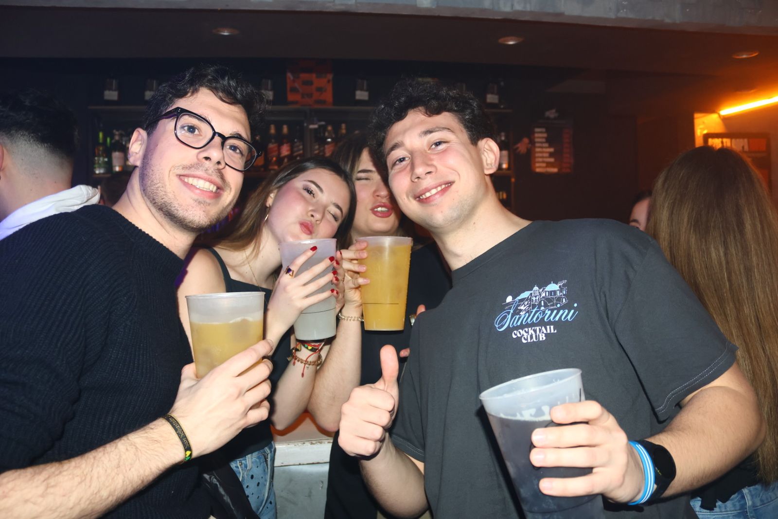 Salamanca de noche, viernes 20 de febrero