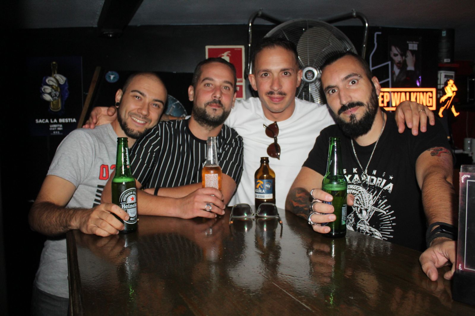 Salamanca de noche, jueves 24 de julio