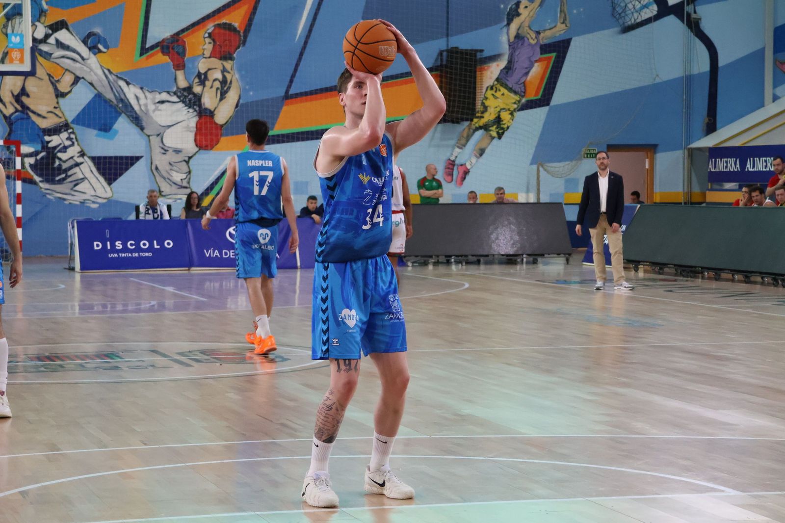 GALERÍA | Revive en imágenes el partido entre el CB Zamora y Alega Cantabria