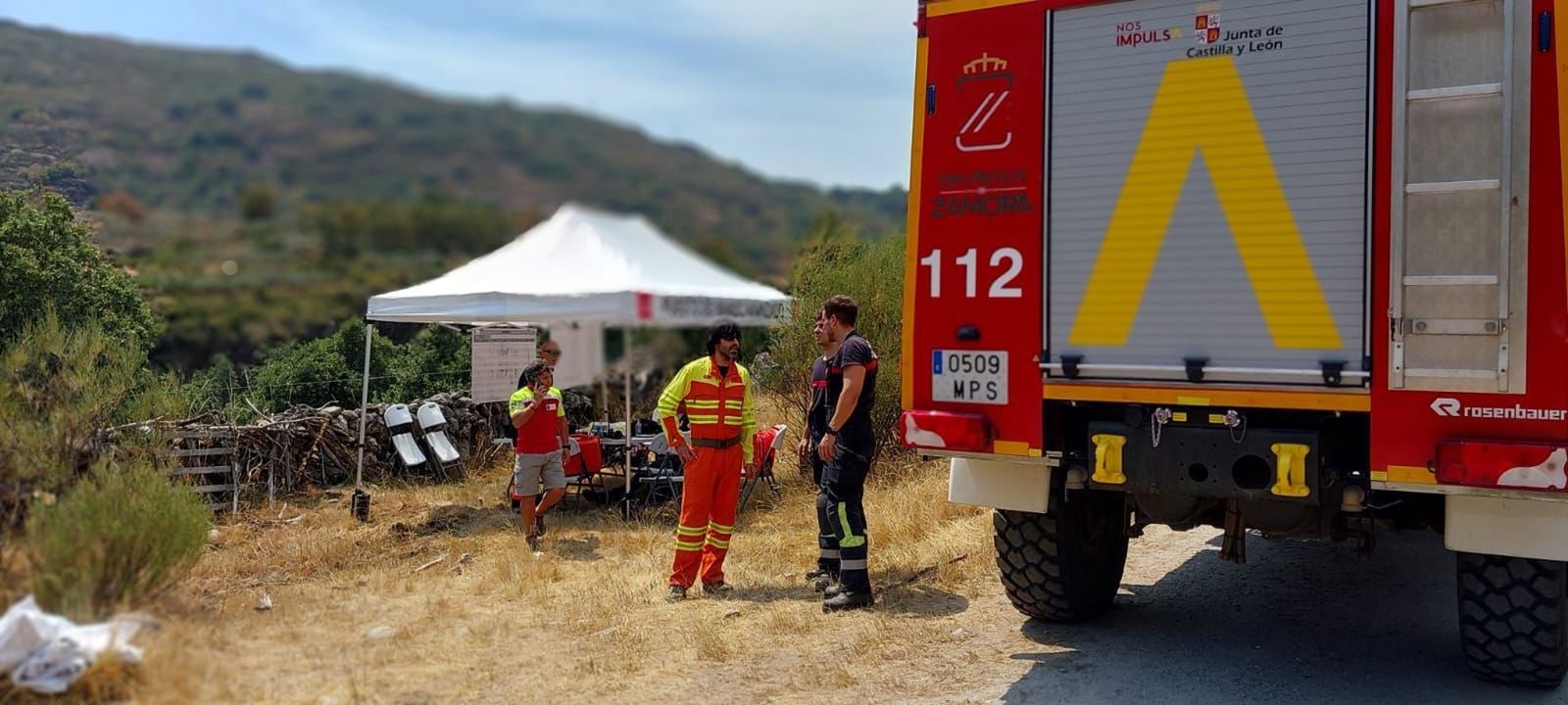 Cantabria envía a Zamora un puesto de mando avanzado contra los incendios forestales - GOBIERNO