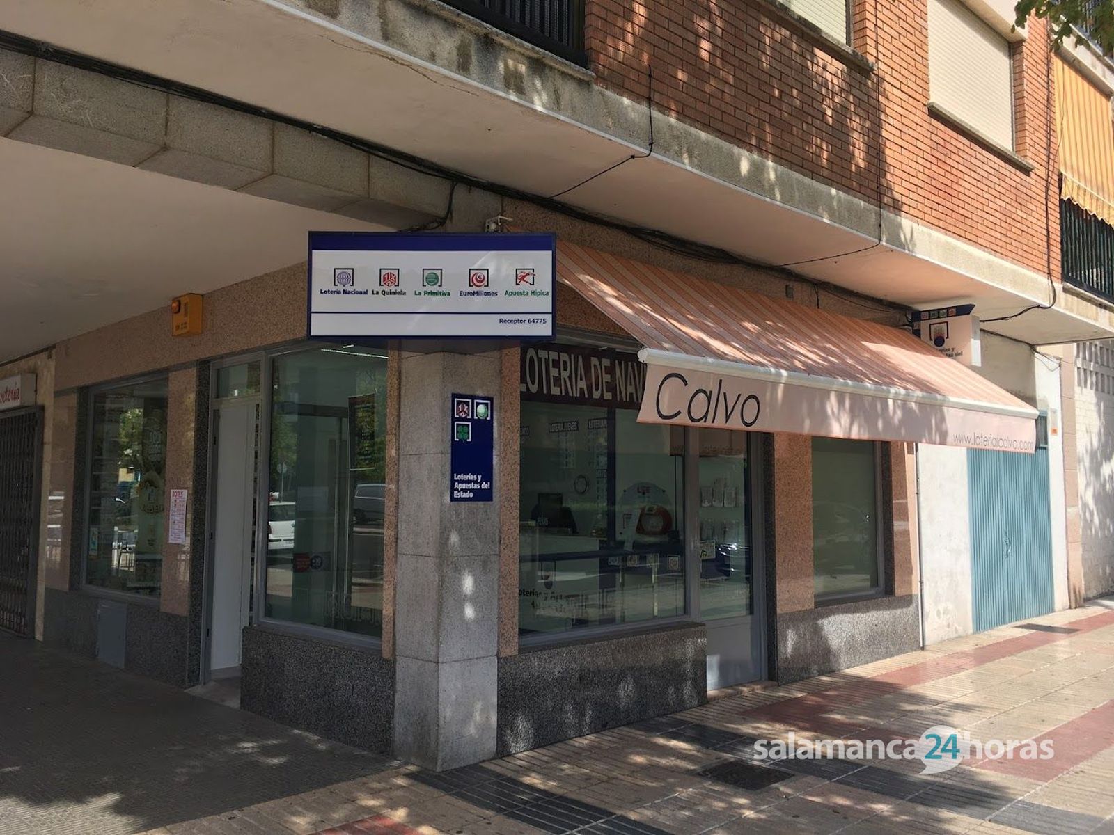 Administración de Lotería Calvo. S24H. Archivo,