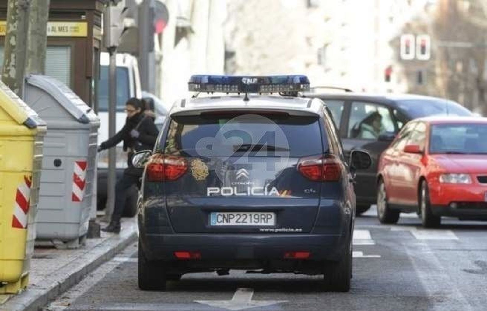 Dos detenidos por robar en coches de un garaje de la avenida de Comuneros