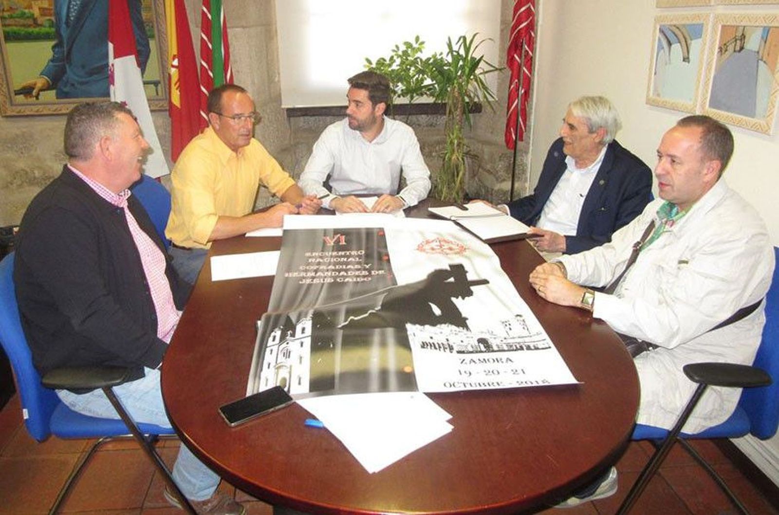 01 Ayto. Zamora. 14 10 18 Reunión coordinacion Congreso Nacional Jesús Caído próximo fin de semana