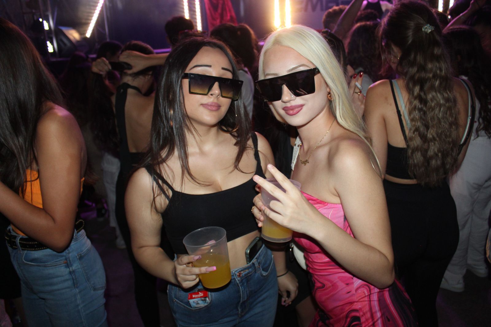 San Cristóbal de la Cuesta de noche viernes 1 de agosto de 2024