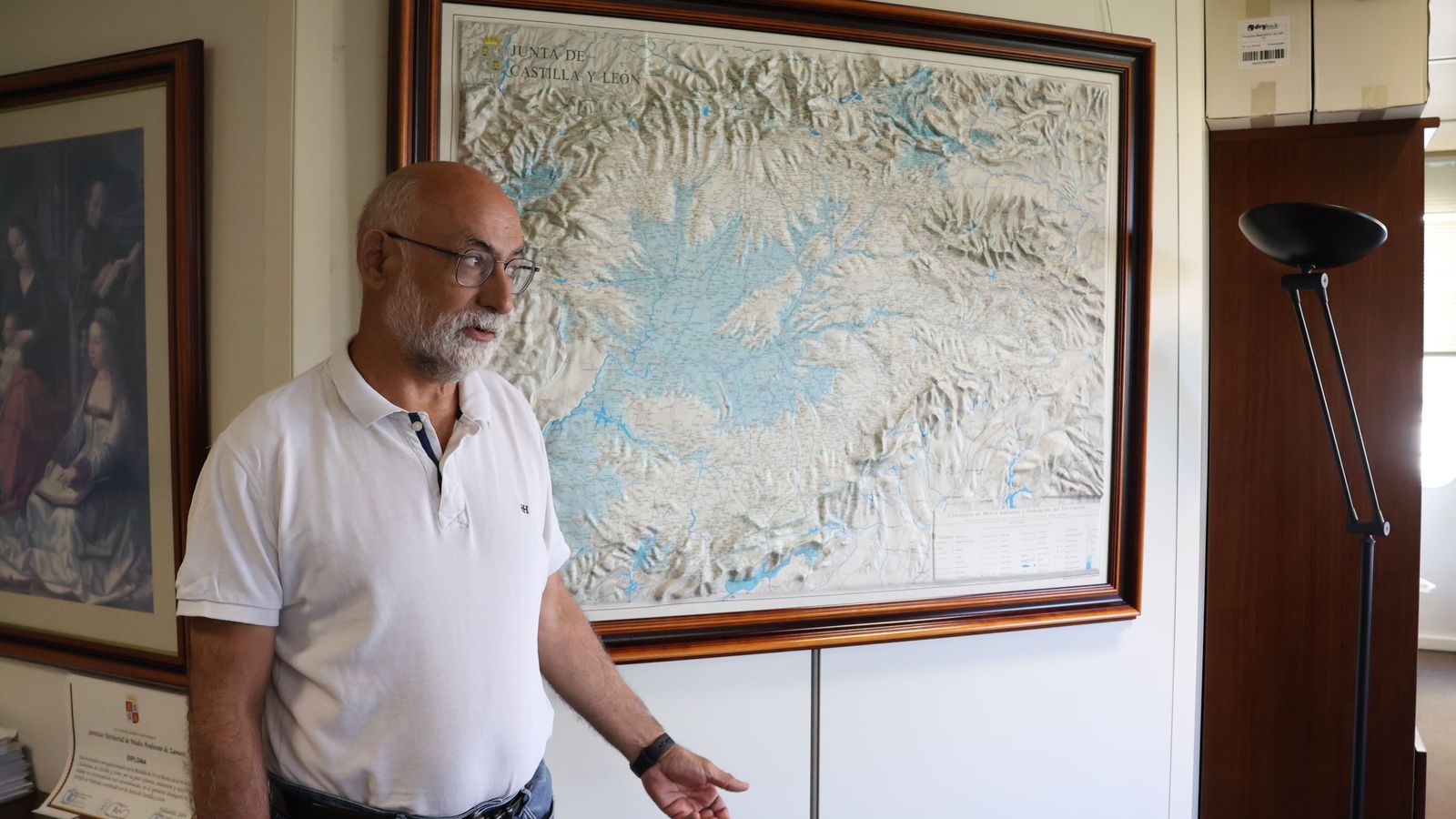 Mariano Rodríguez, jefe del Servicio Territorial de Medio Ambiente