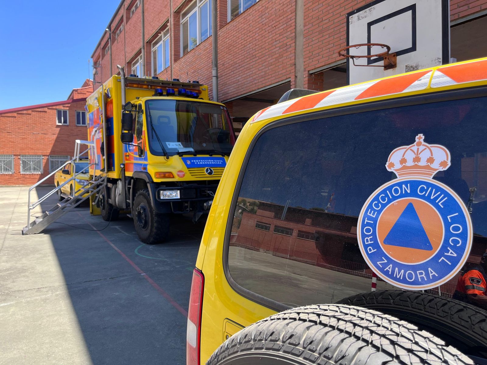 Agrupación Voluntarios Protección Civil Zamora participan en la búsqueda