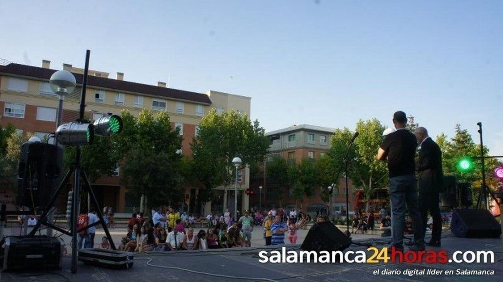 Fiestas en el barrio Zurguén: pregón