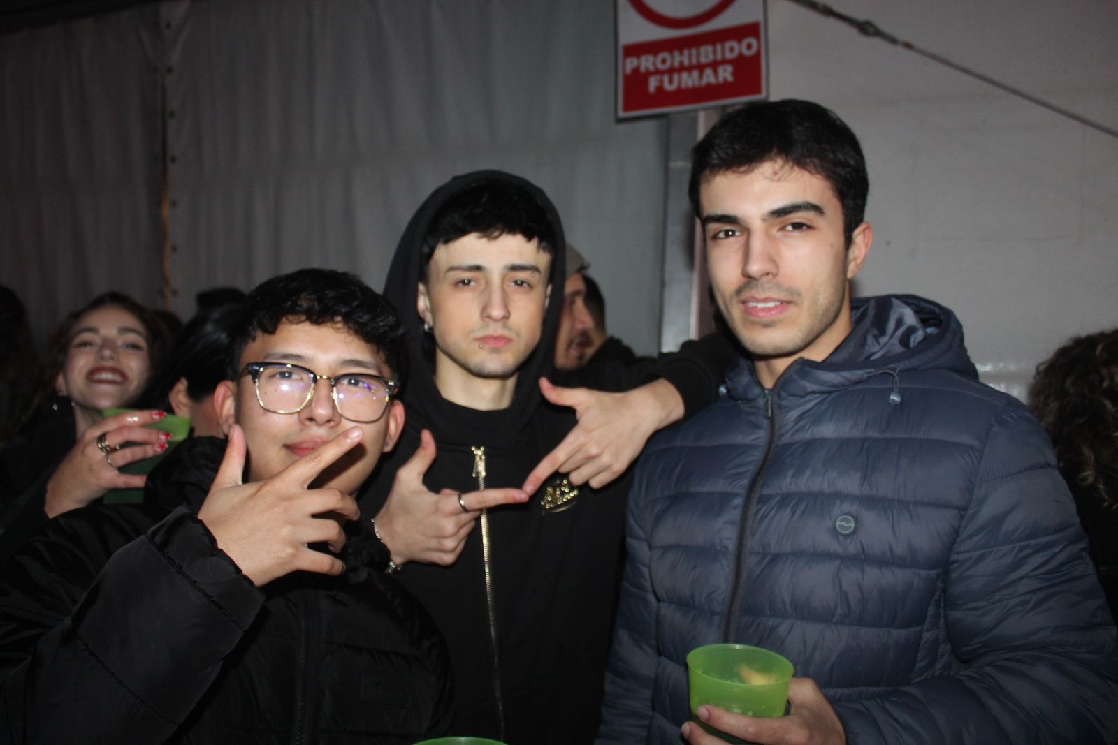 Salamanca de noche, sábado 7 de febrero