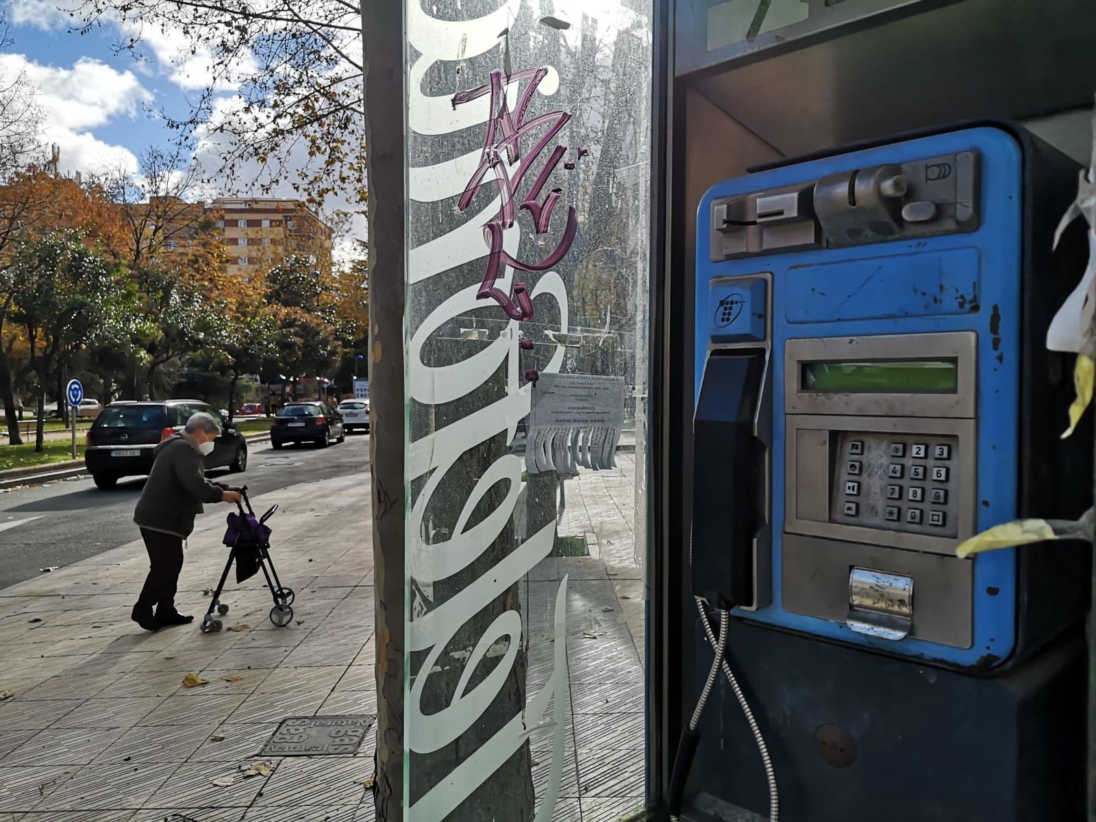 Cabinas de teléfono en Salamanca | Foto: Andrea M.