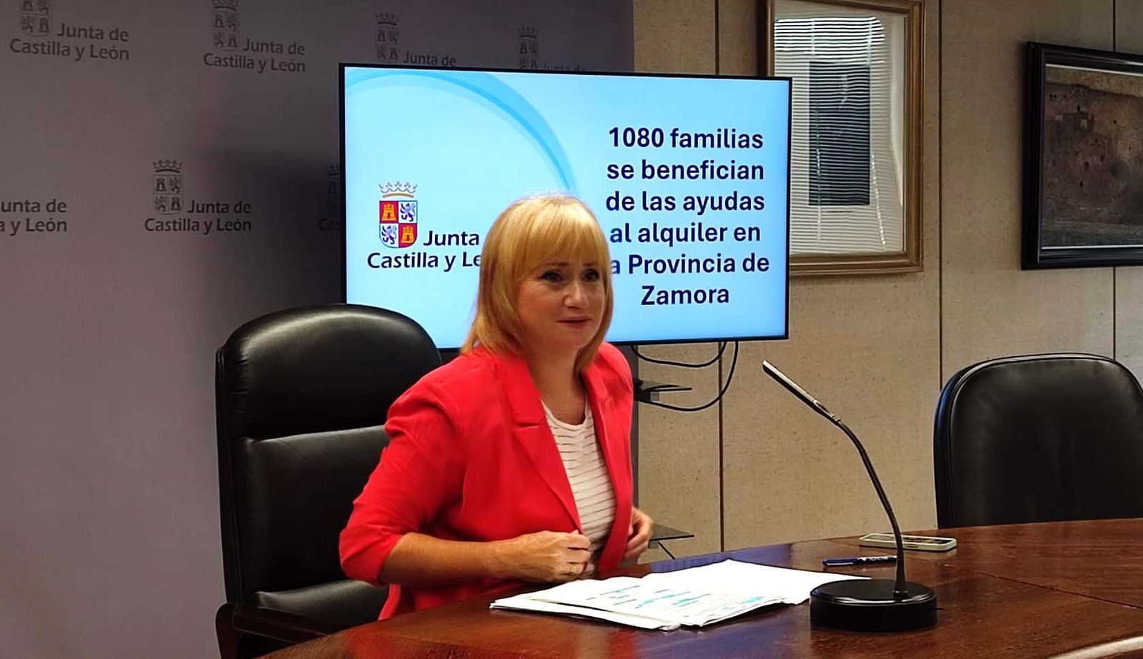 Leticia García, delegada de la Junta en Zamora