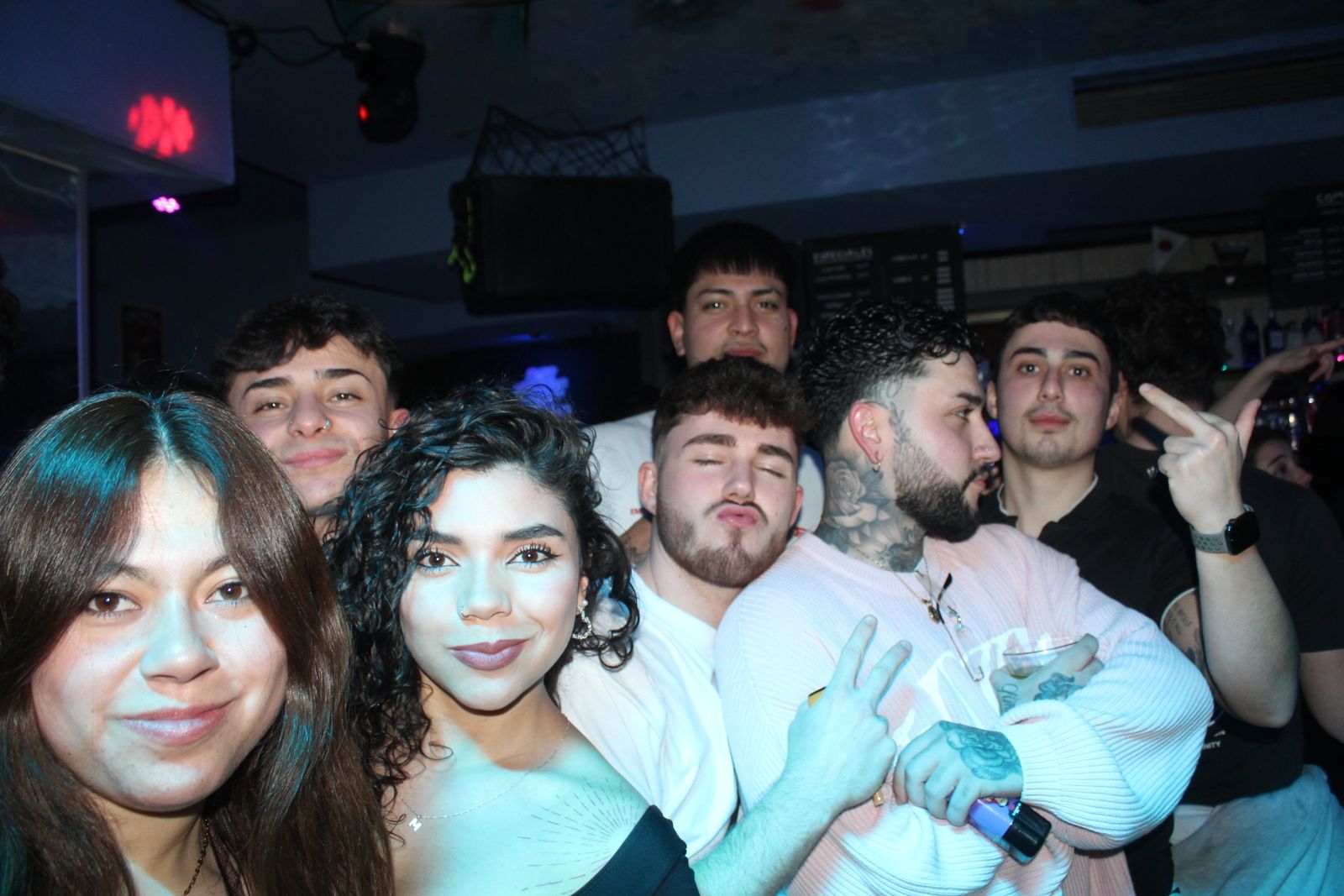 Salamanca de noche, sabado 24 de enero