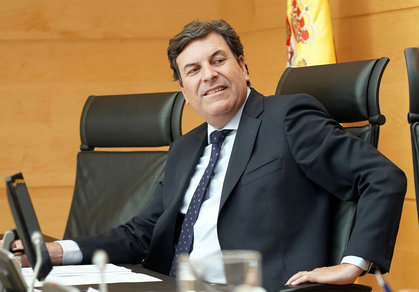 Carlos Fernández Carriedo compadeciendo en las Cortes | ICAL