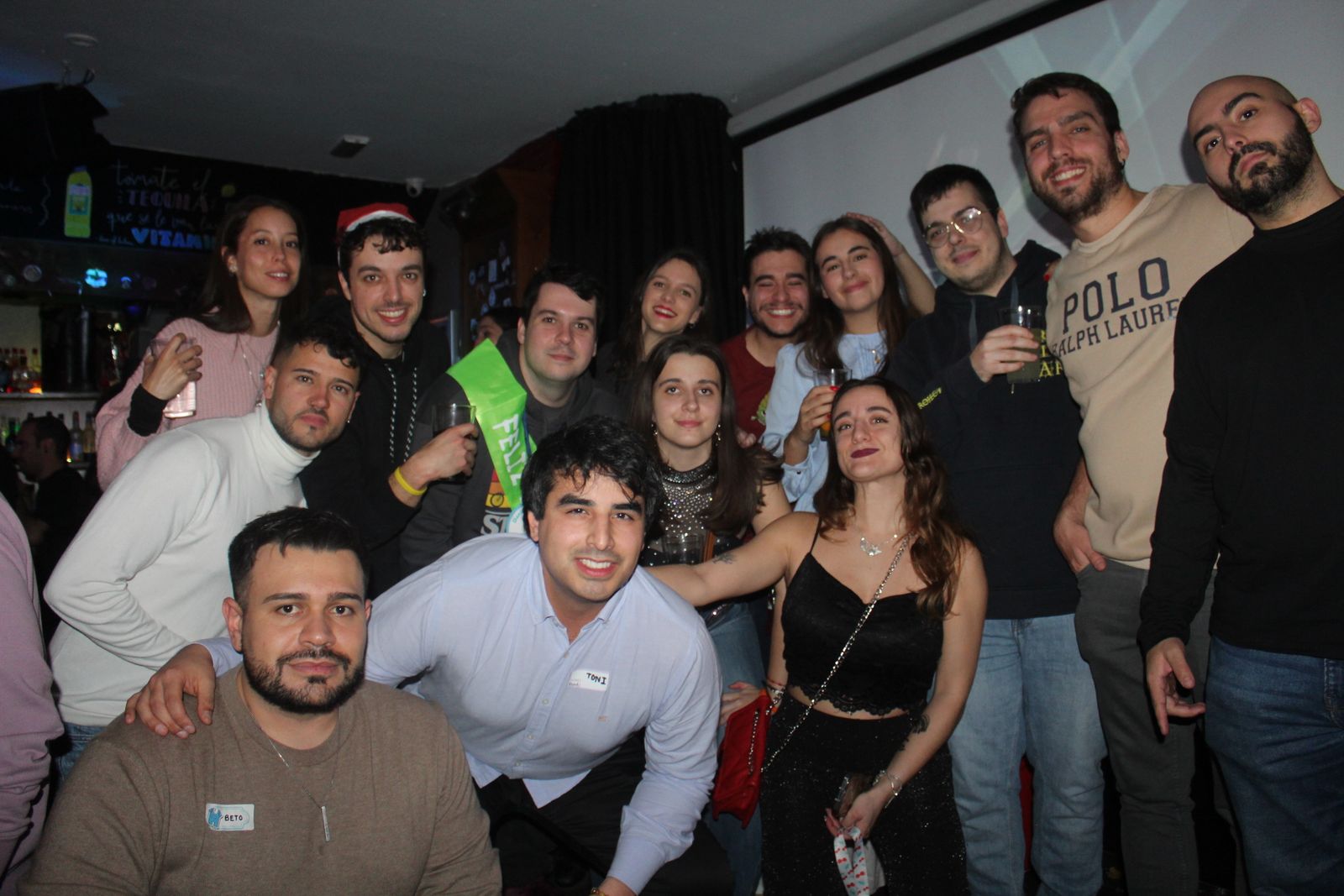 Salamanca de noche, sabado 20 de diciembre