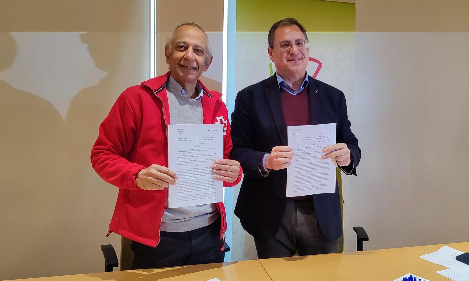 Convenio entre Cruz Roja y el Colegio Oficial de Farmacéuticos