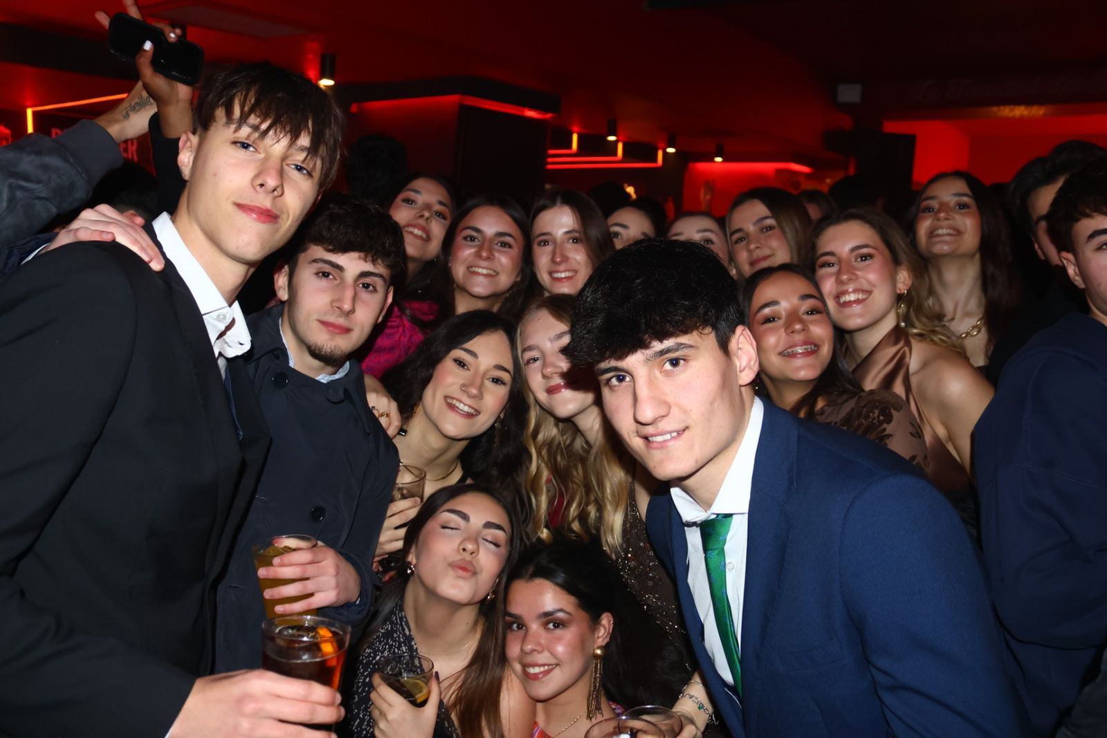 Salamanca de noche, sábado 21 de febrero