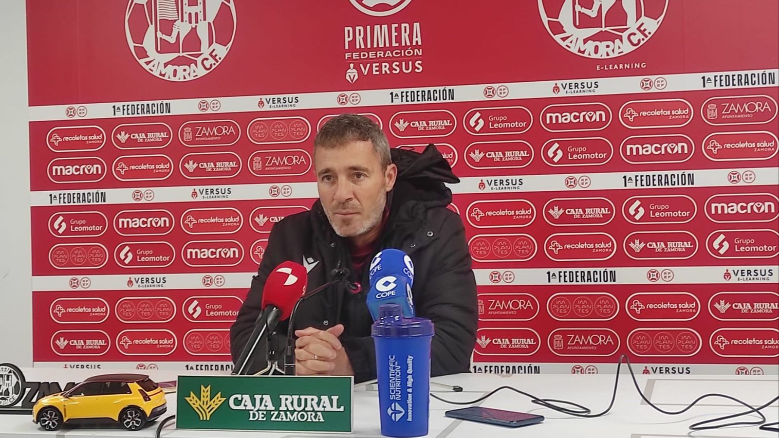 Óscar Cano en Rueda de prensa previa Barakaldo