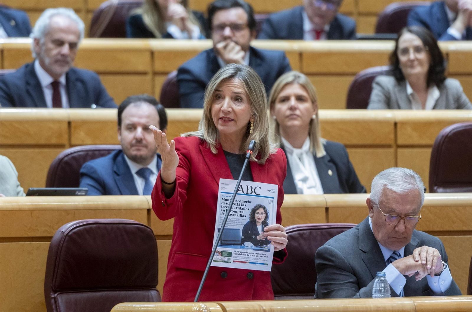 La portavoz del PP en el Senado, Alicia García. Foto de Alberto Ortega | EP