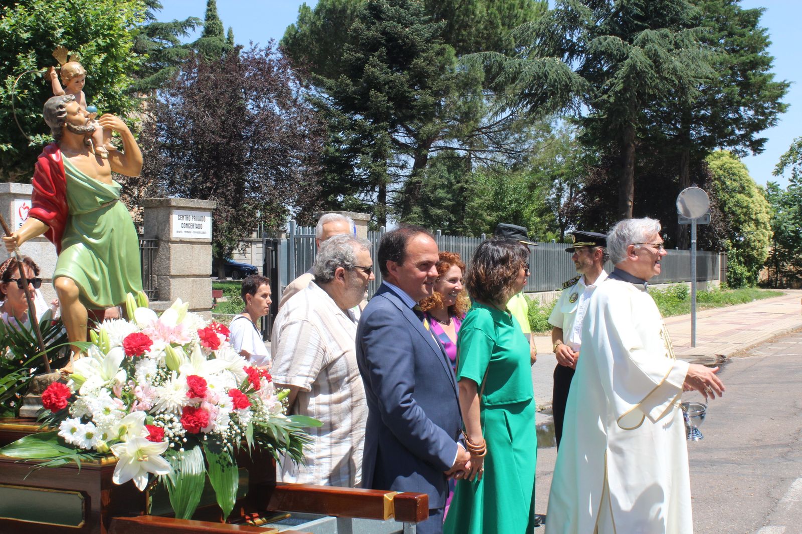 Bendición de vehículos por San Cristóbal 2025 en Salamanca