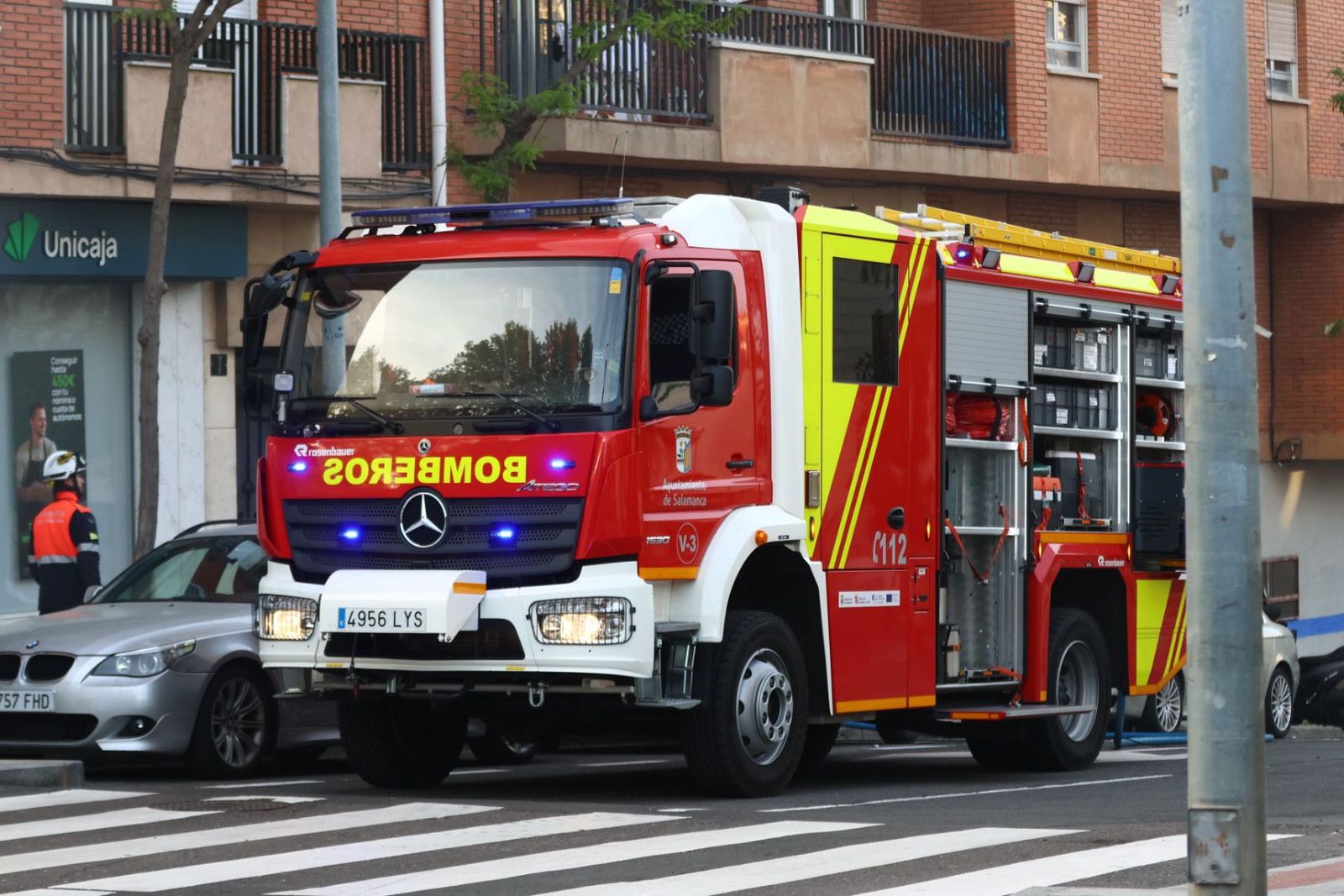 Incendio en una vivienda en Pizarrales