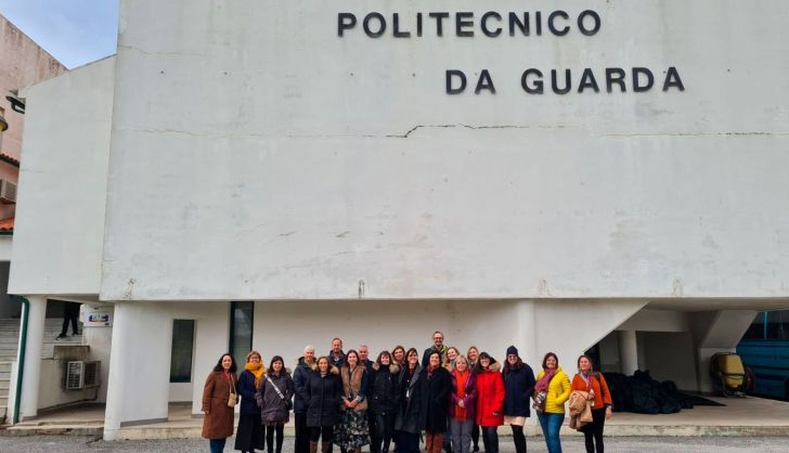 Participantes de las diferentes instituciones que asistieron al seminario en Guarda (Portugal)