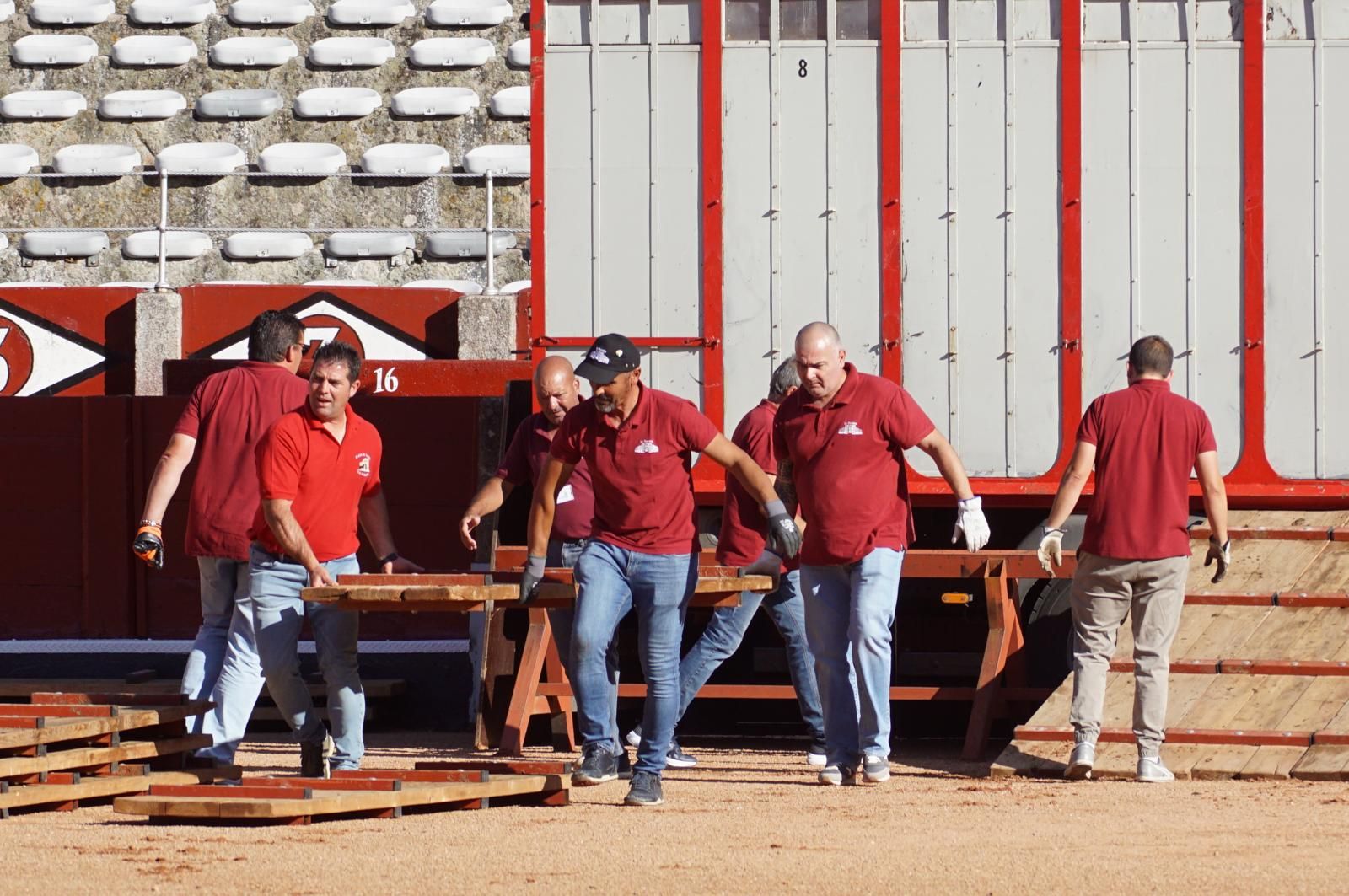 Tradicional Desenjaule en la Plaza de Toros La Glorieta