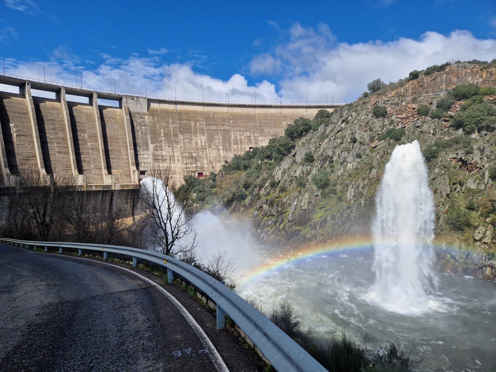 Presa de Irueña. Imagen CHD