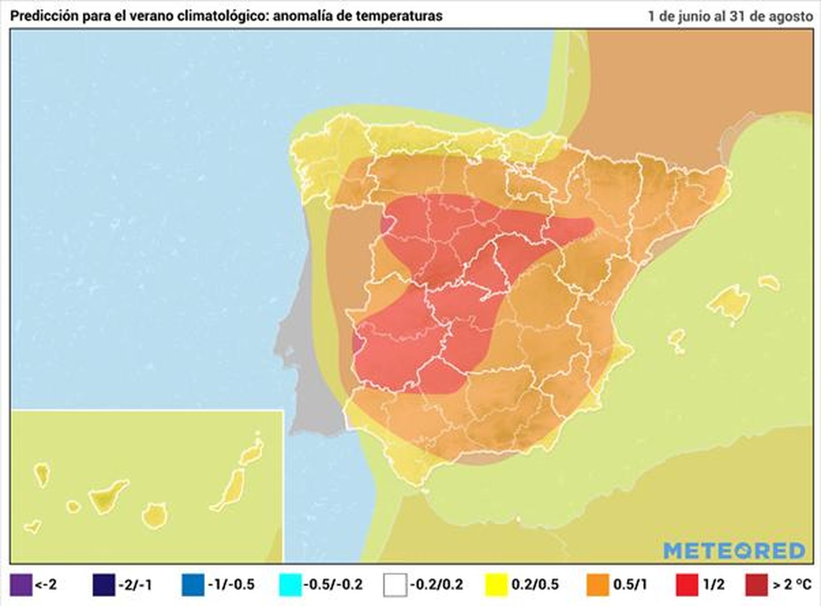 Verano 2021: El sur de Castilla y León podría tener temperaturas de hasta 2 grados por encima de la media