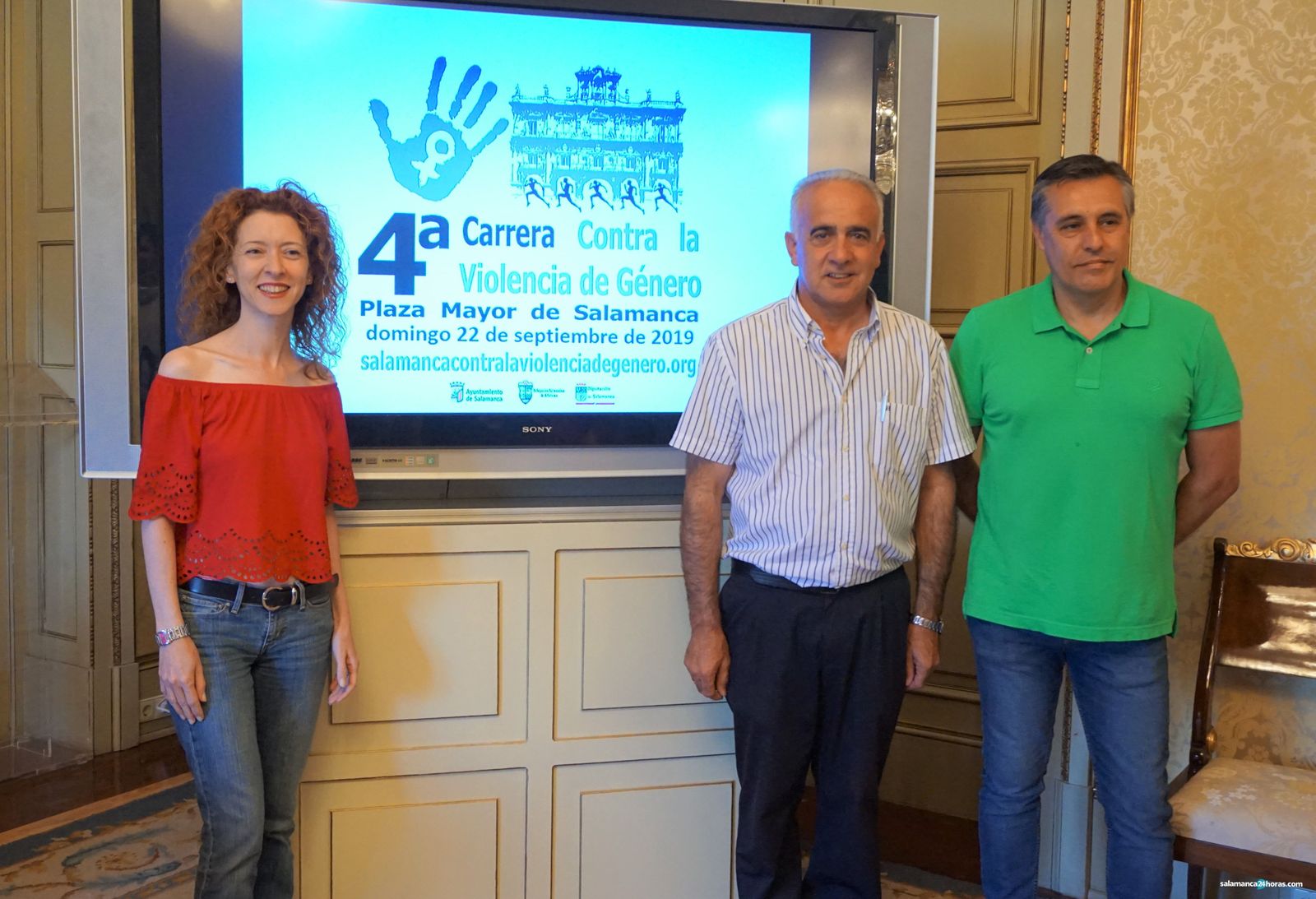 Presentación de la carrera contra la violencia de género