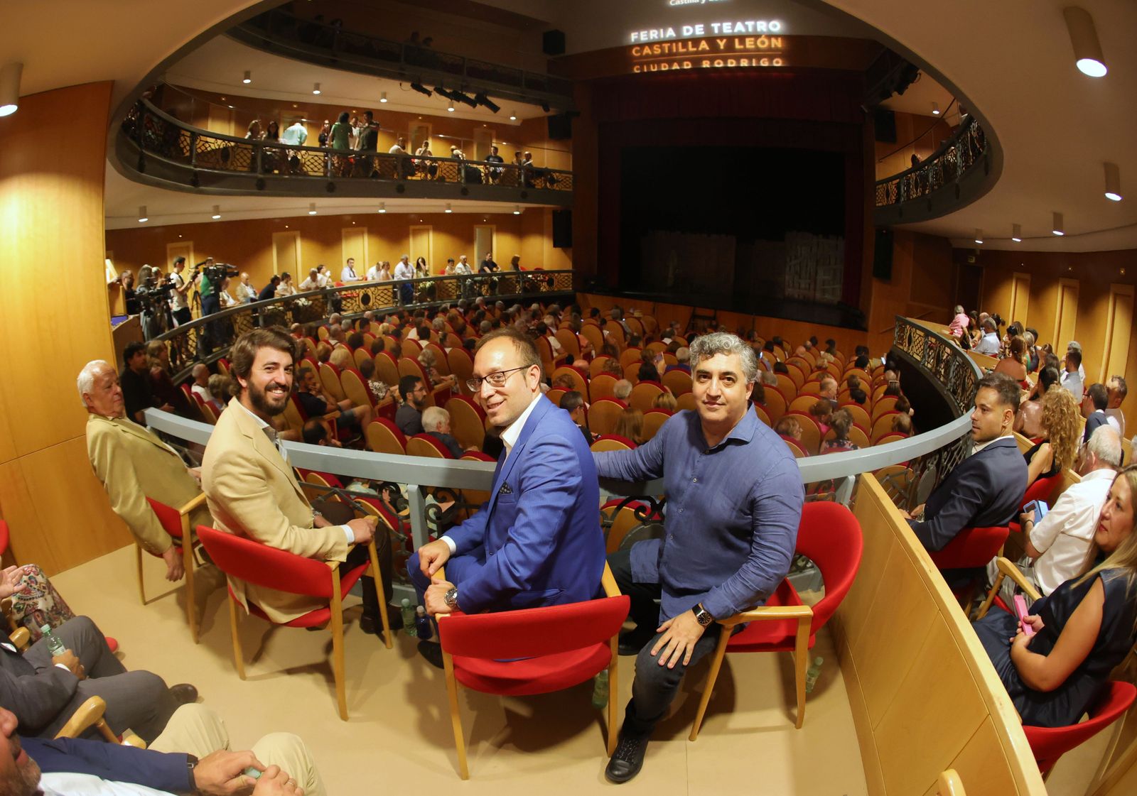 La compañía de Valladolid Teatro Corsario inaugura la XXVI Feria de Teatro de Castilla y León en Ciudad Rodrigo con su obra 'Retorno a Celama' - Vicente (ICAL)