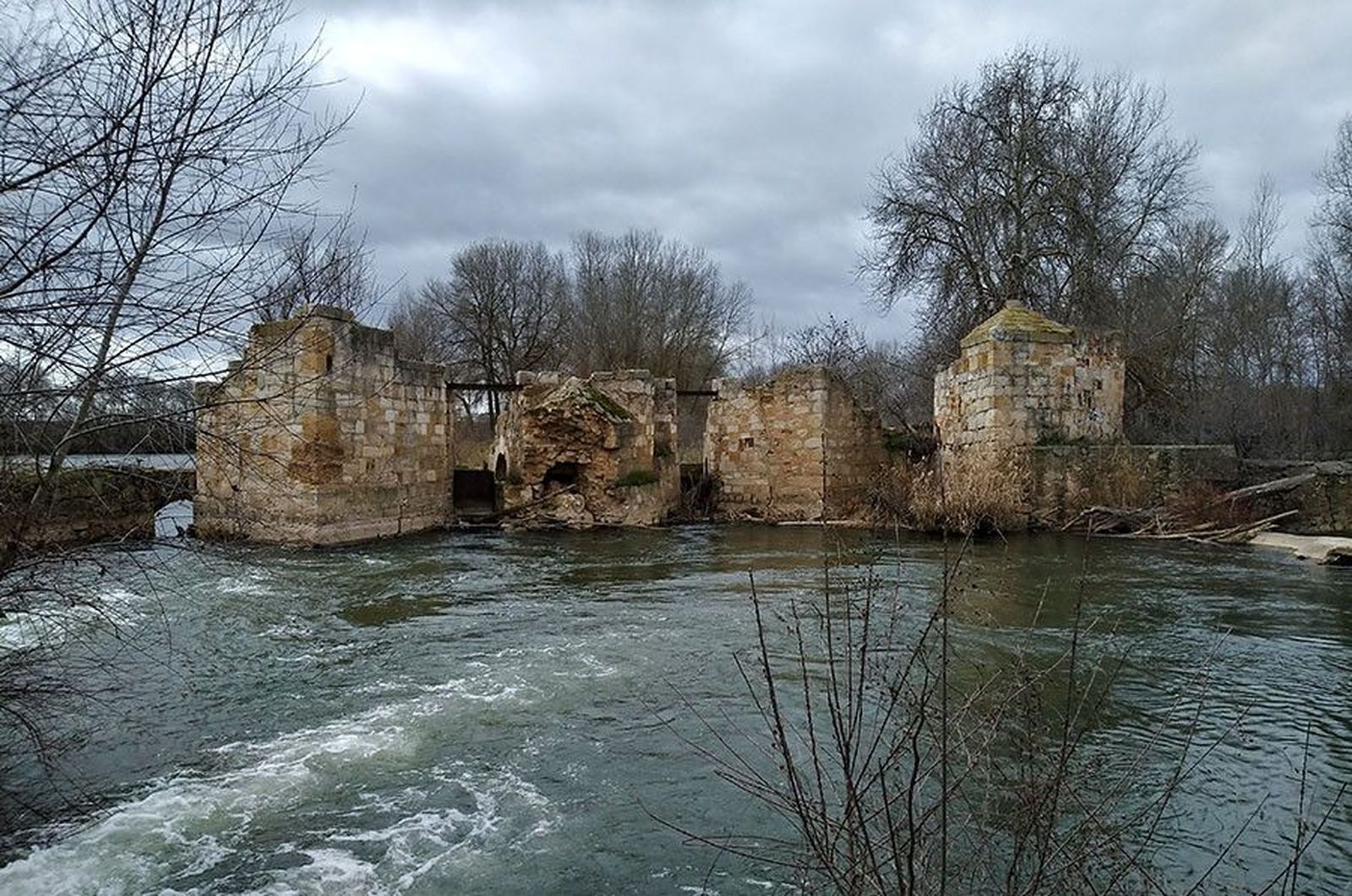 Aceñas de Gijón. Archivo.