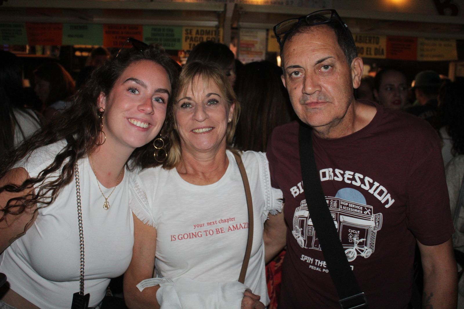 Ambiente en la Feria de Día en la tarde de este viernes