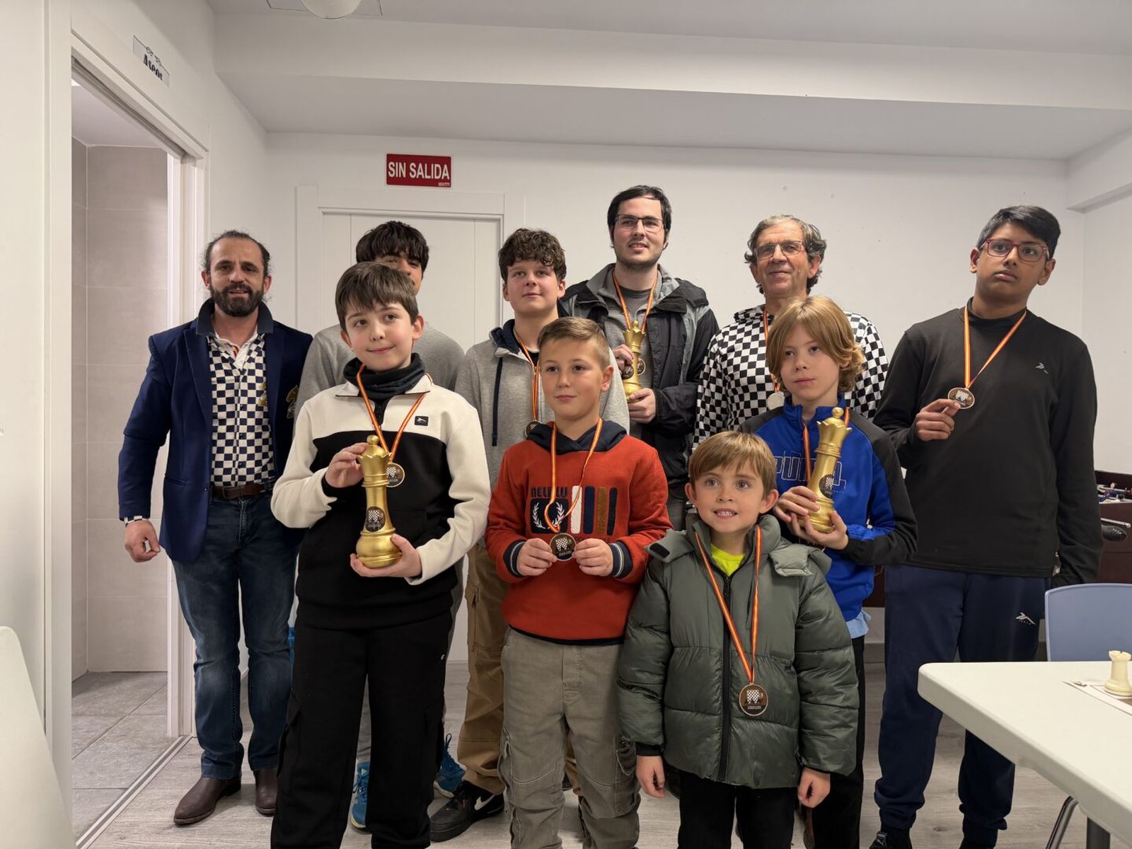 Ganadores del V Torneo Reyes de Ajedrez de Guijuelo
